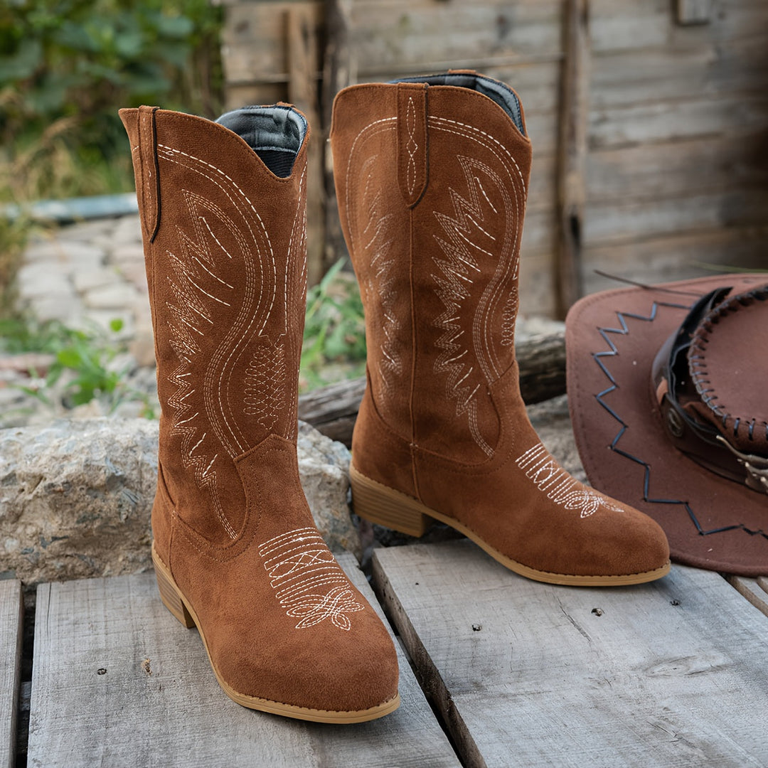 Paola - Široké Svrchní Kolo Nosní Západní Boty