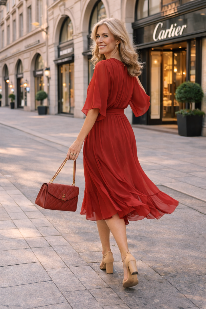 Laura – Chiffon Šaty Léto
