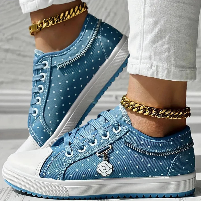 CARO | Elegantní dámské sneakers s květinovými detaily