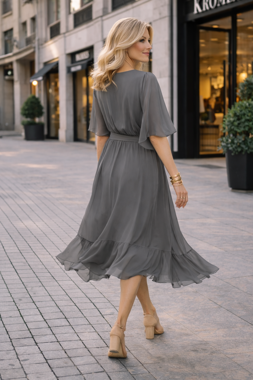 Laura – Chiffon Šaty Léto