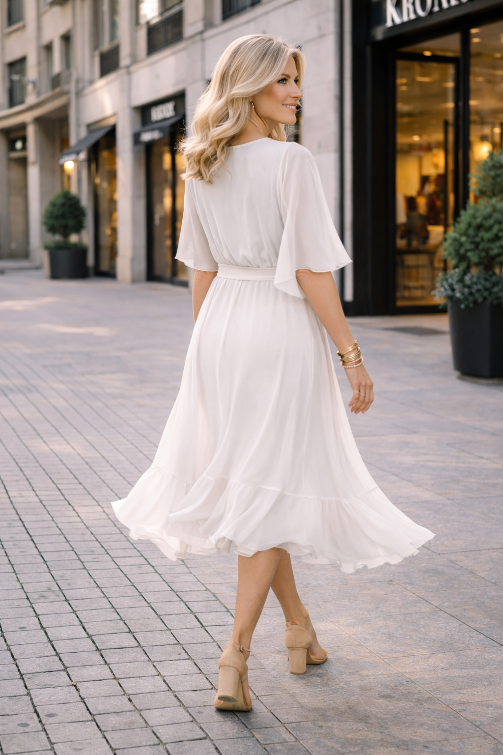 Laura – Chiffon Šaty Léto