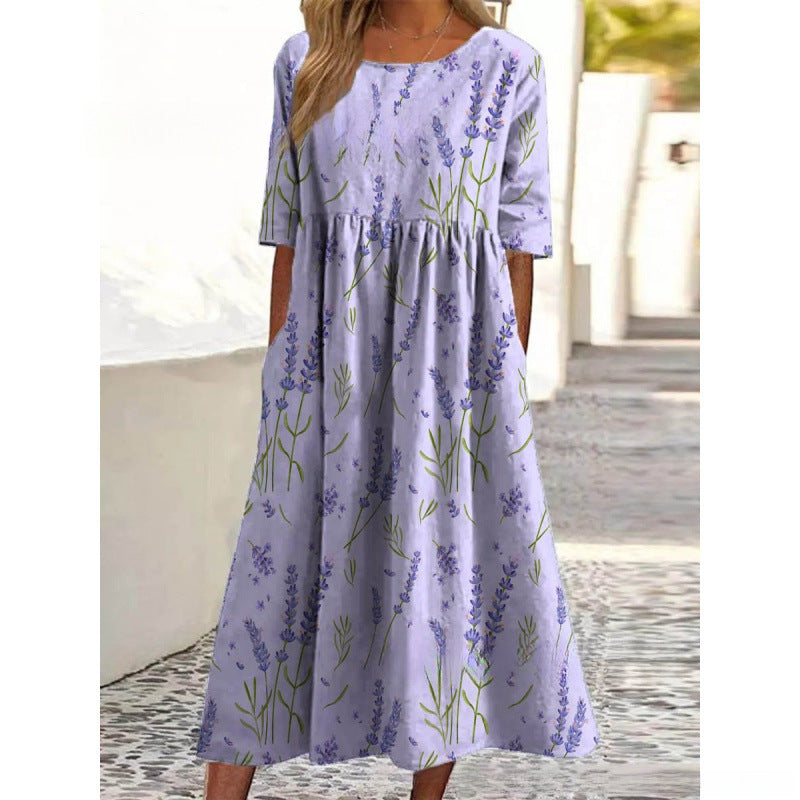 Mireille | Uvolněné Midi Šaty