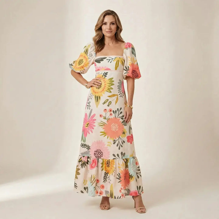 Lea – Elegantní Maxi Šaty