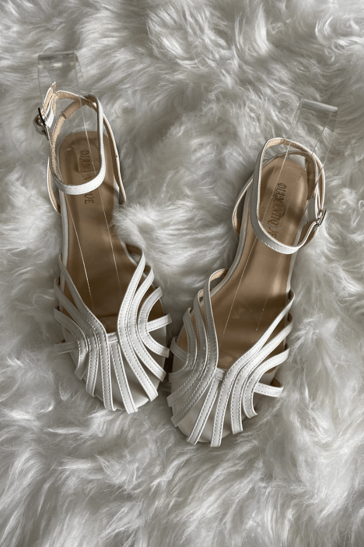 Vittoria | Zlaté Šperkové Sandály