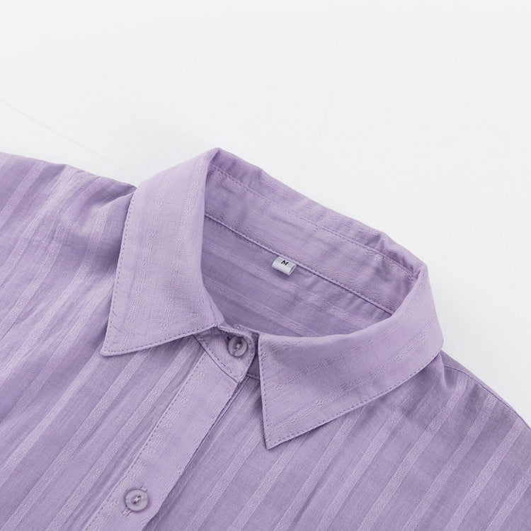 Viola | Vzdušná košile a šortky set