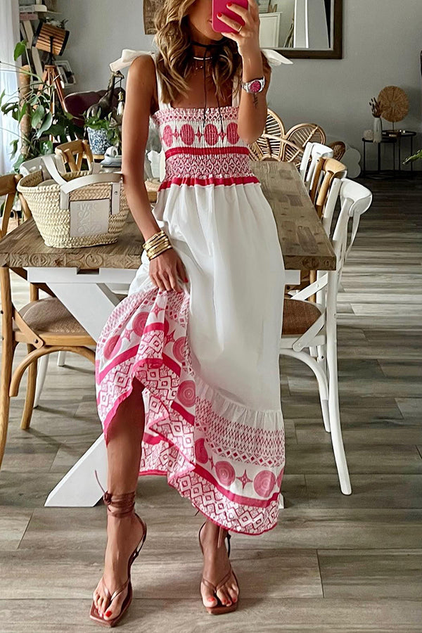 Rianna - Bohémská Letní Maxi Šaty