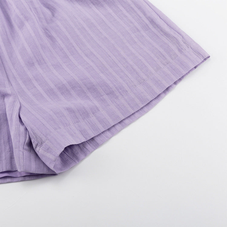 Viola | Vzdušná košile a šortky set