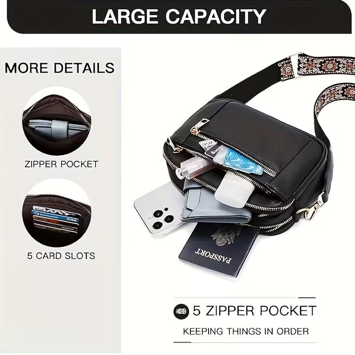 CALISTA | Čtvercová crossbody taška