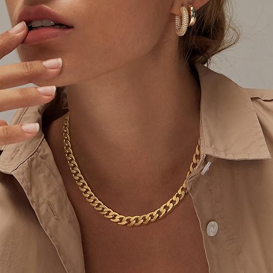 Chunky Cuban Link Necklace | Arany
