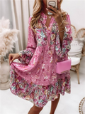 Eira - Tisknuté Boho Šaty