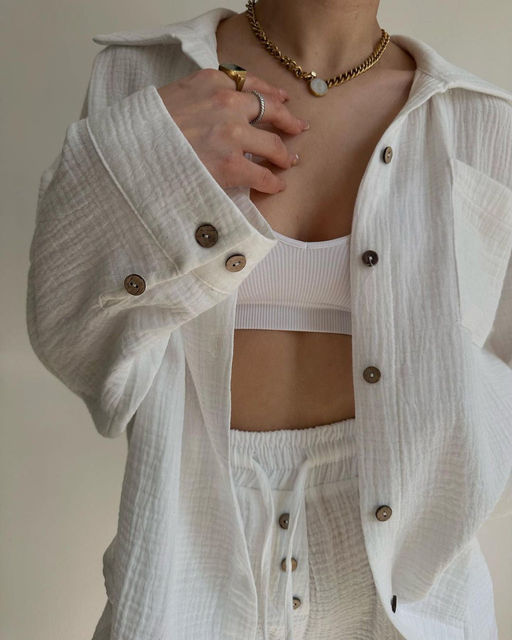 Brigette | Lehký dvoudílný set