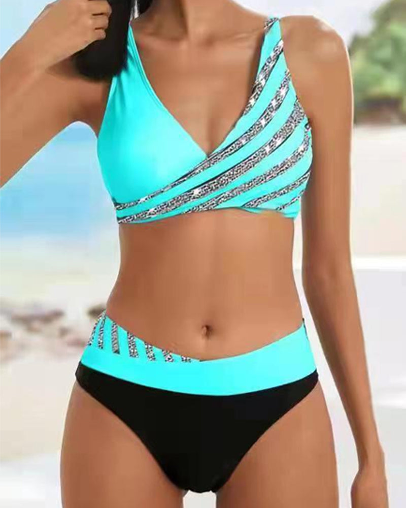 Mona - Bikini v teplých odstínech