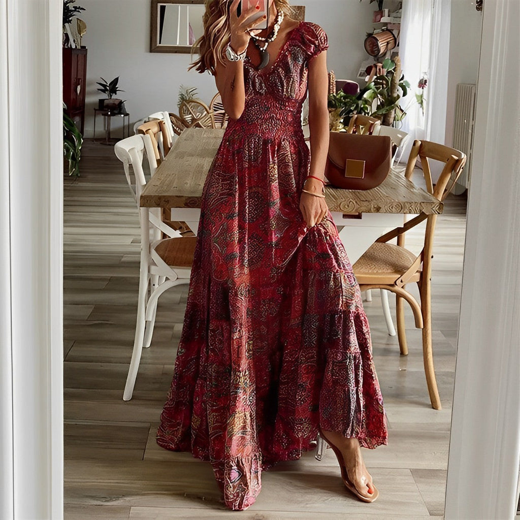 Kaida - Elegantní Boho Šaty