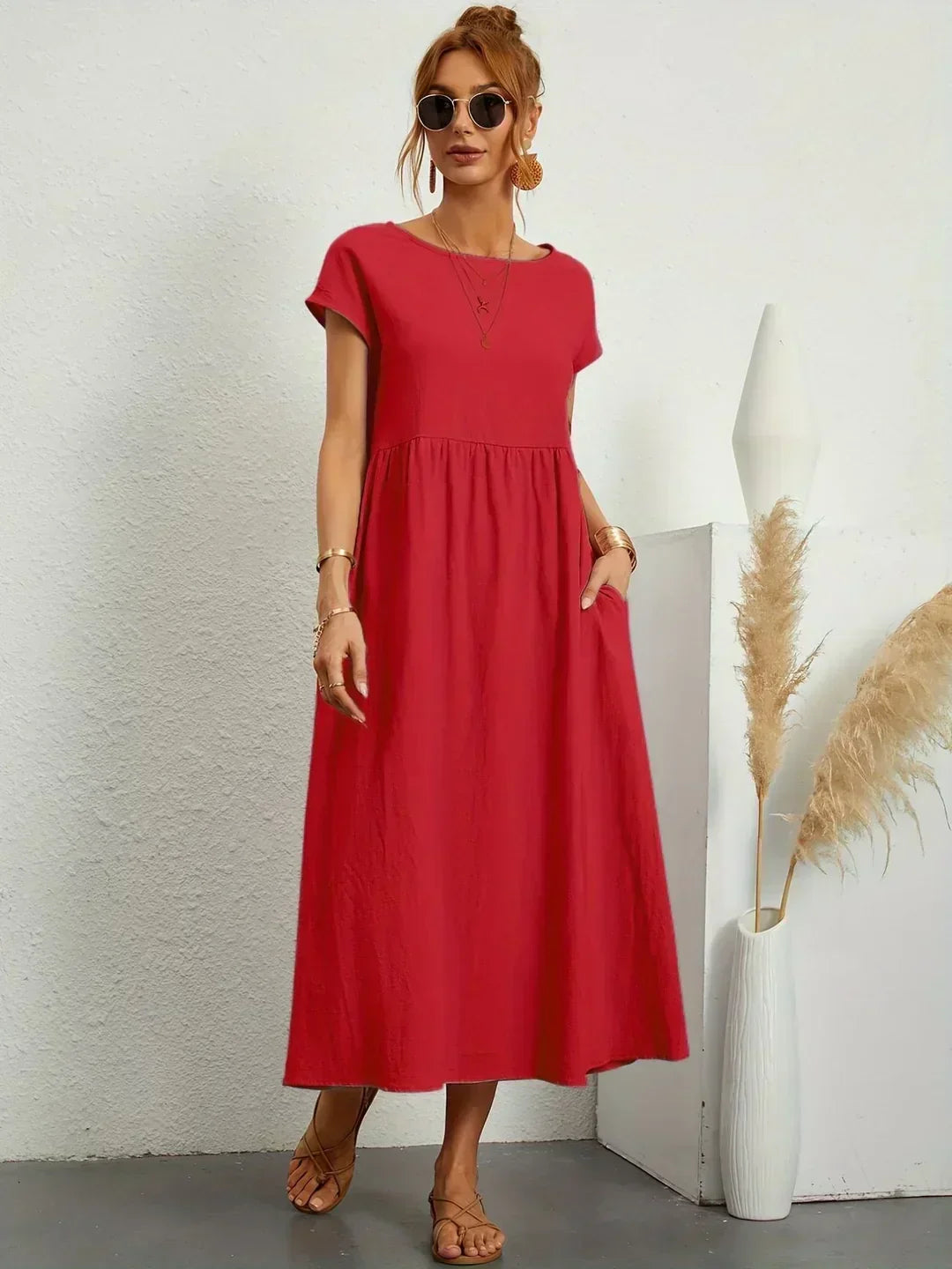 Lana | Midi šaty s elegantním střihem a nadčasovou elegancí