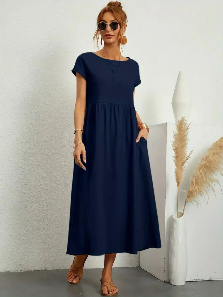 Lana | Midi šaty s elegantním střihem a nadčasovou elegancí