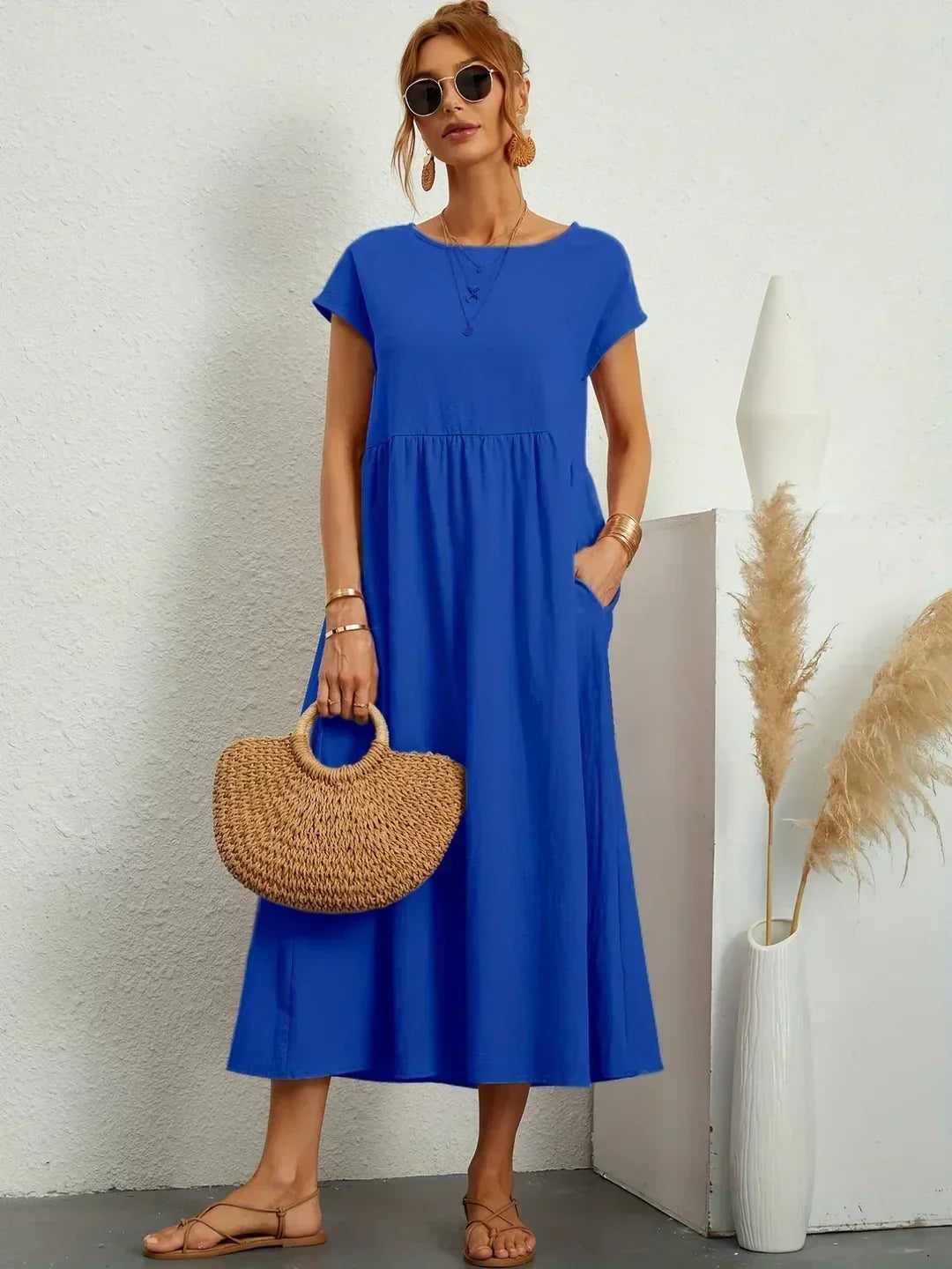 Lana | Midi šaty s elegantním střihem a nadčasovou elegancí