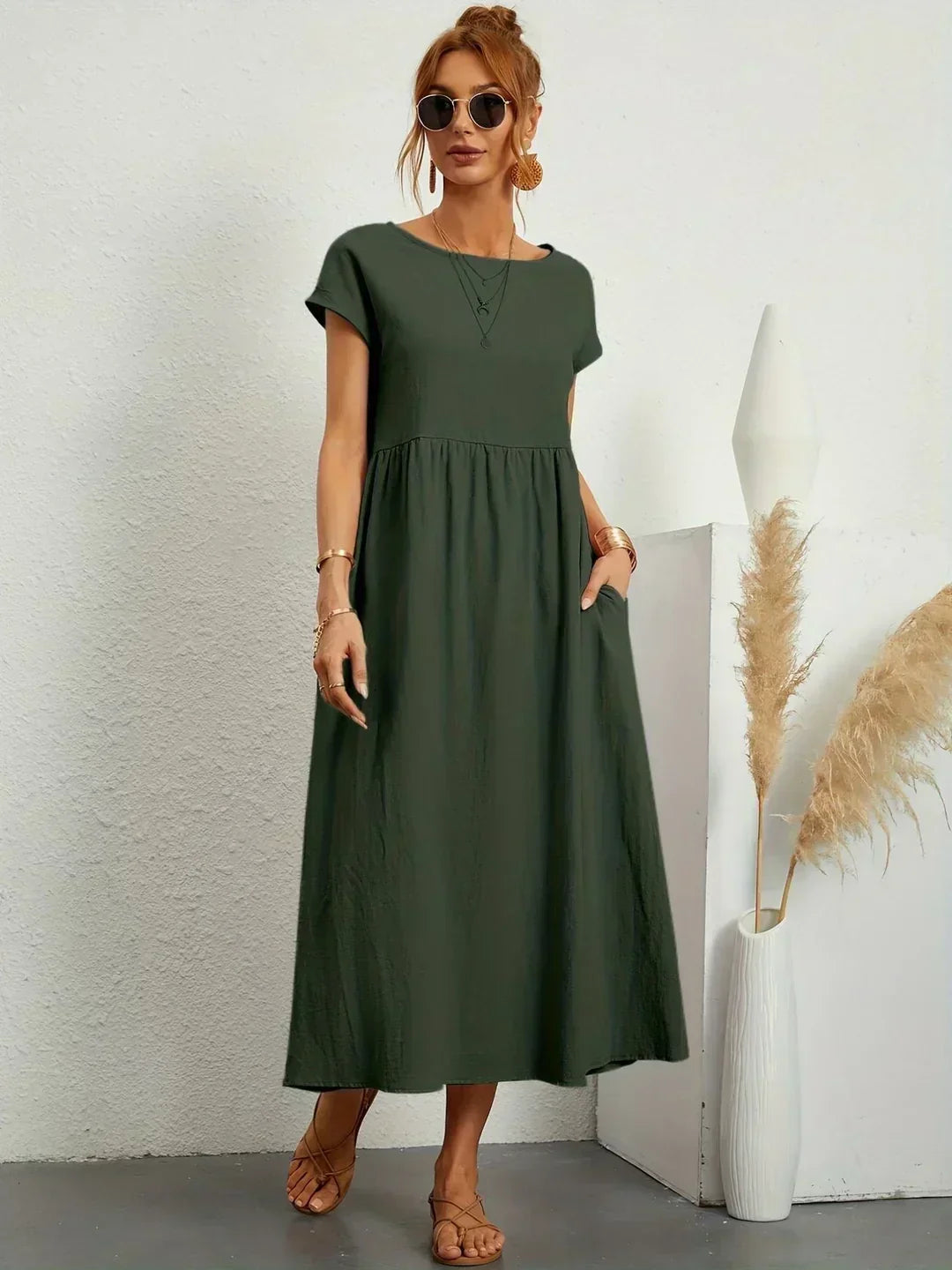 Lana | Midi šaty s elegantním střihem a nadčasovou elegancí