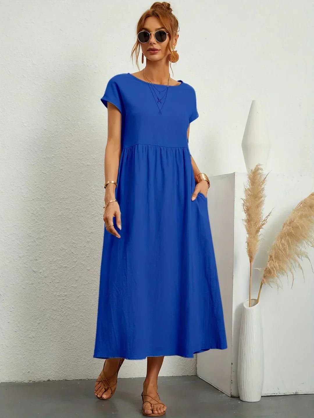 Lana | Midi šaty s elegantním střihem a nadčasovou elegancí