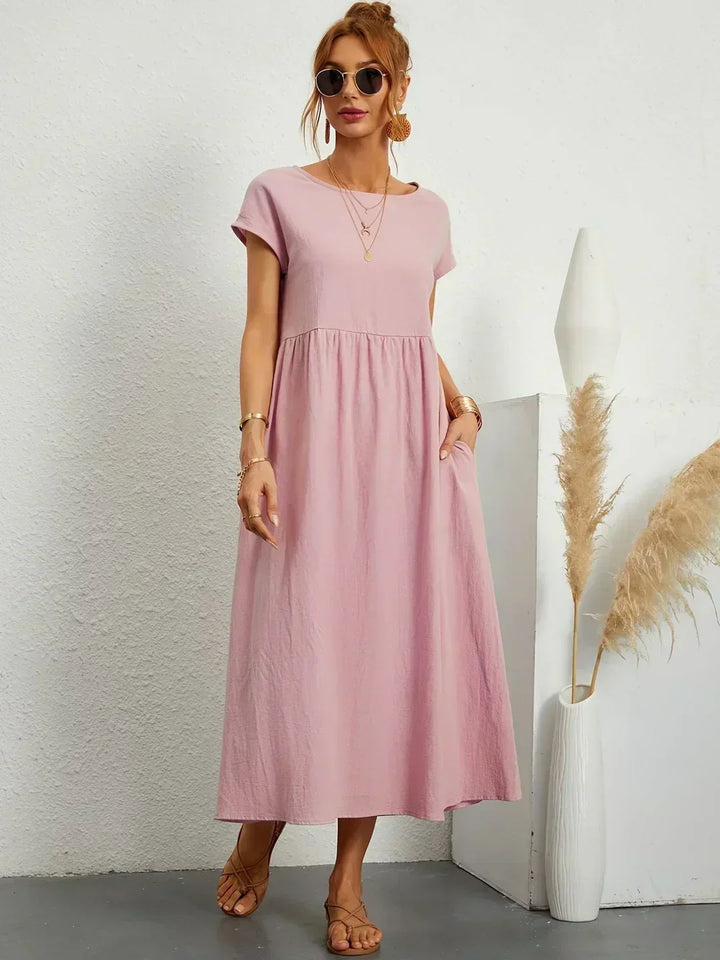 Lana | Midi šaty s elegantním střihem a nadčasovou elegancí