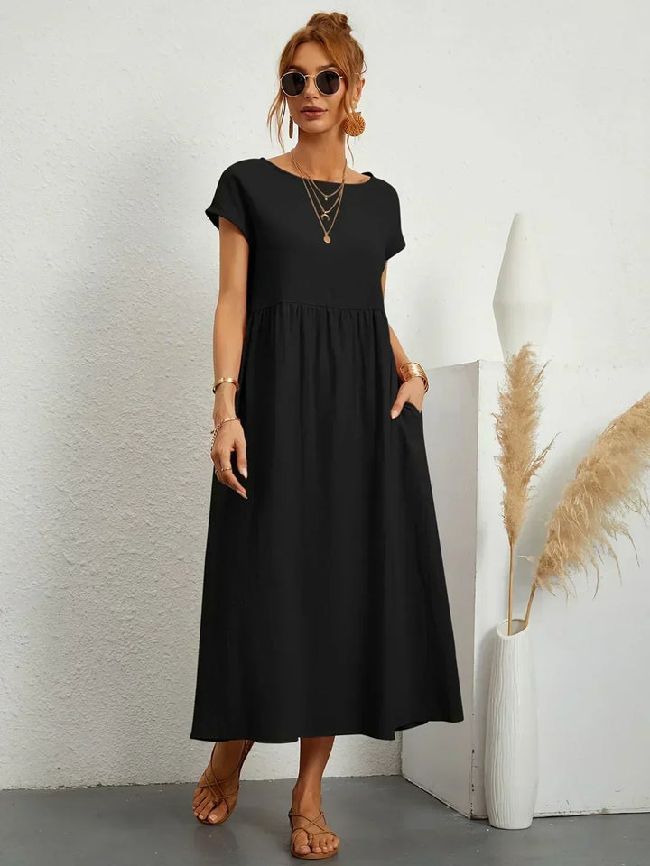 Lana | Midi šaty s elegantním střihem a nadčasovou elegancí