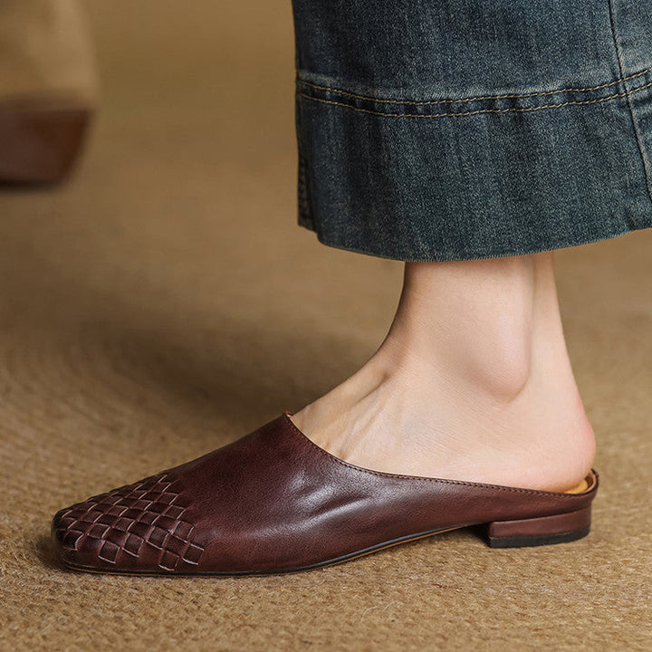Velmirae | Woven Slip-On Slides pro pohodlné každodenní procházky