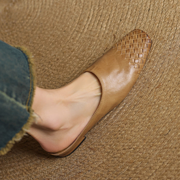 Velmirae | Woven Slip-On Slides pro pohodlné každodenní procházky