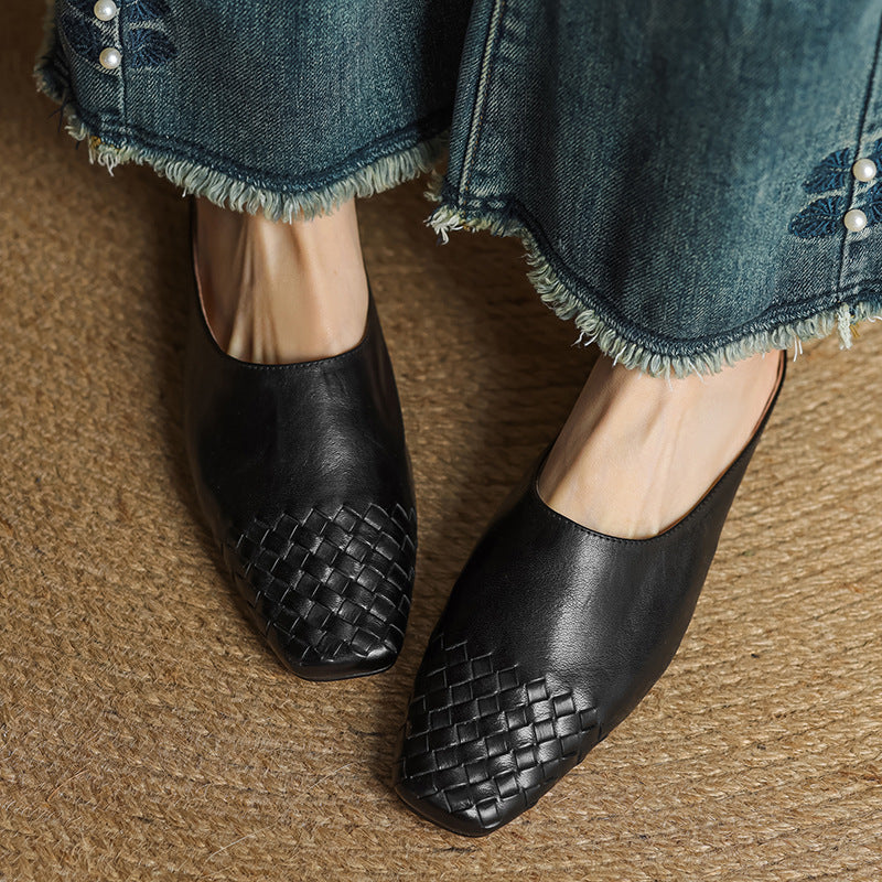 Velmirae | Woven Slip-On Slides pro pohodlné každodenní nošení