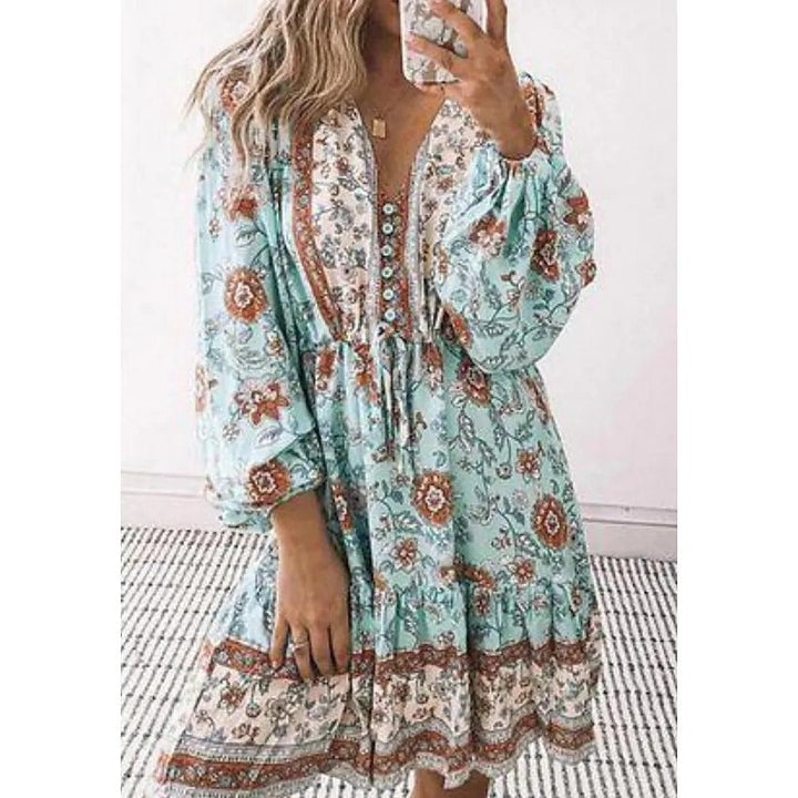 Briseis - Boho Tuniková Šaty