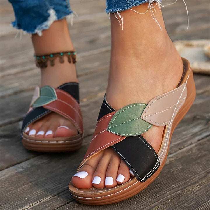 Sandy - Stylové a Měkké Slip-On Pantofle