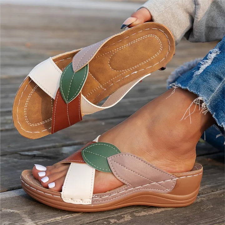 Sandy - Stylové a Měkké Slip-On Pantofle
