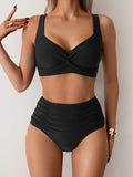 Coalia | Letní bikiny set s vysokým pasem