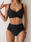 Lola - Letní bikini set s vysokým pasem