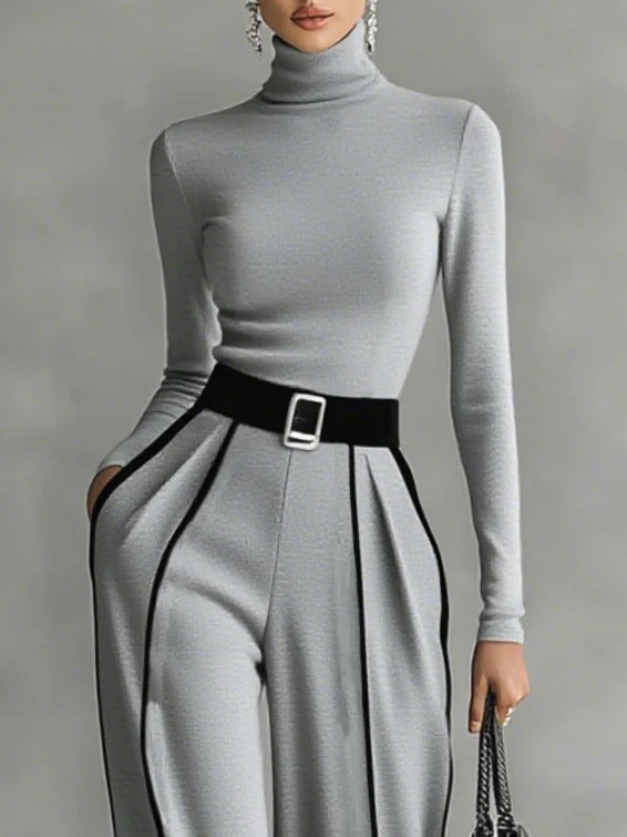 Vera™ | Elegantní set s kontrastními detaily