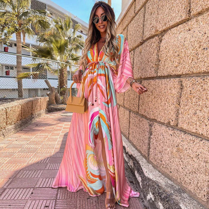Daria - Letní Kaftan Šaty