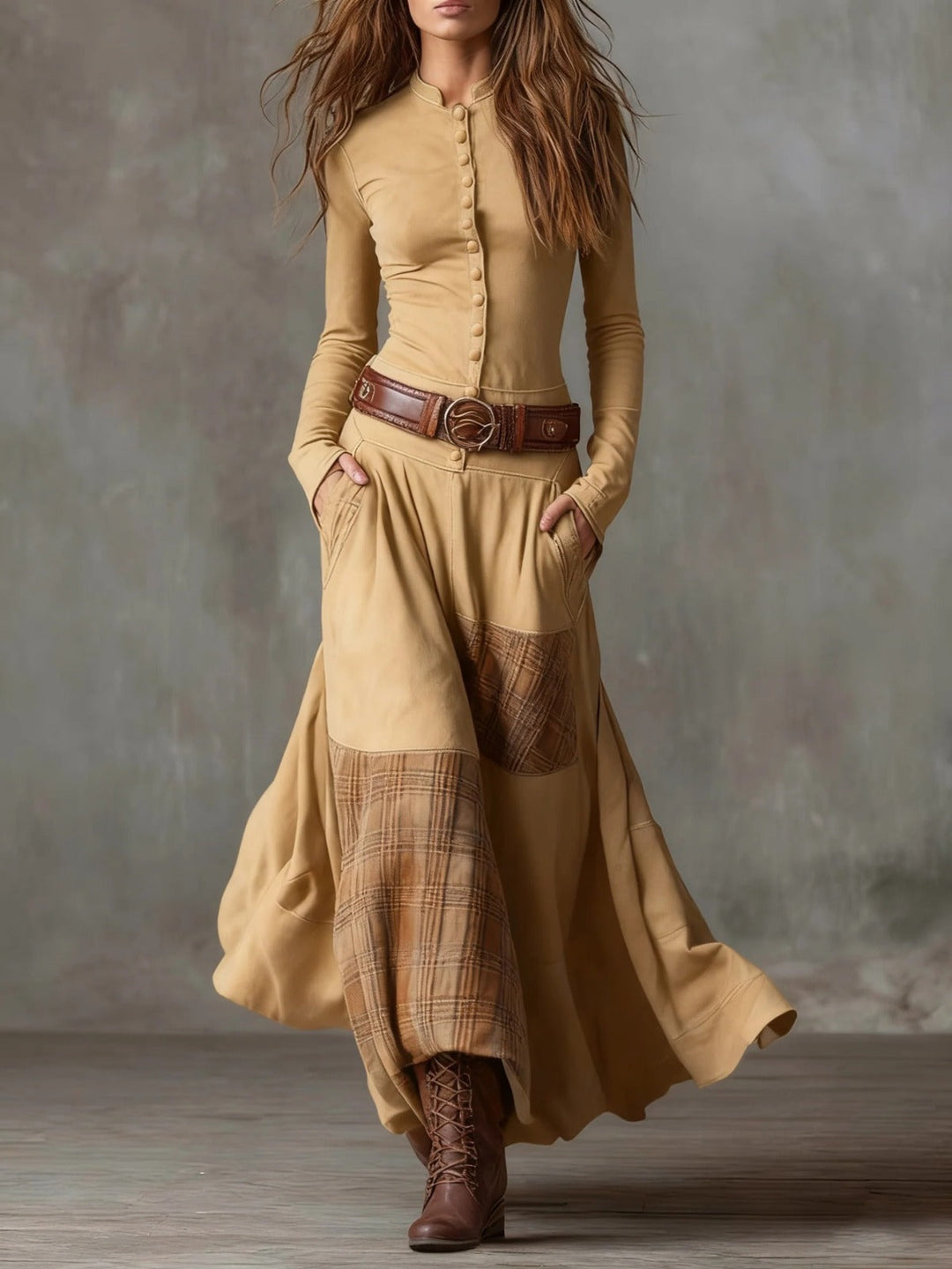 Emma – Stylové Maxi Šaty