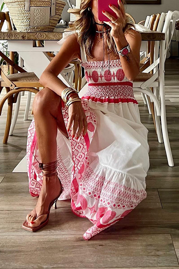 Rianna - Bohémská Letní Maxi Šaty