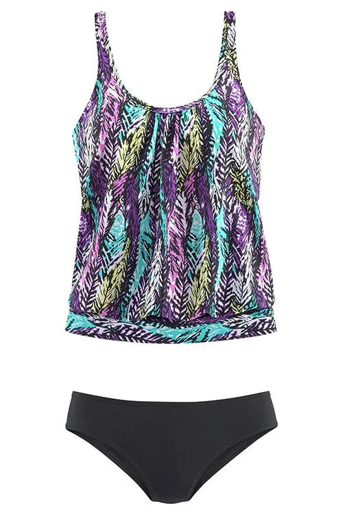 Penacho - Tankini set s peřím