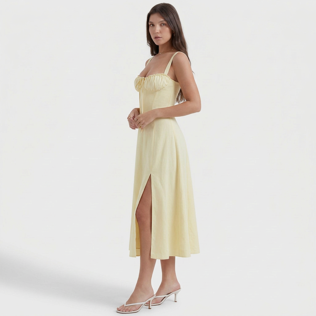 Luana - Elegantní Maxi Šaty