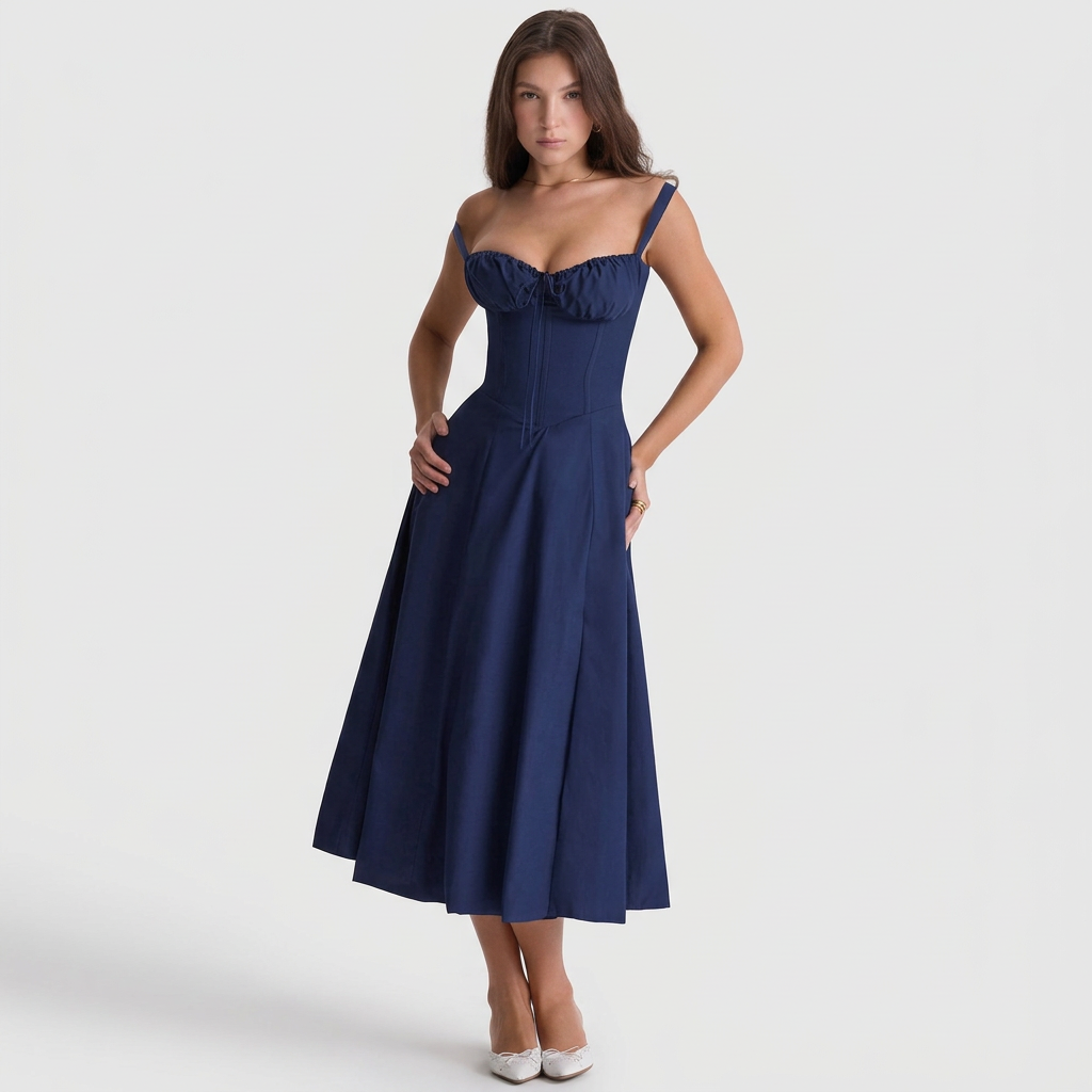 Luana - Elegantní Maxi Šaty