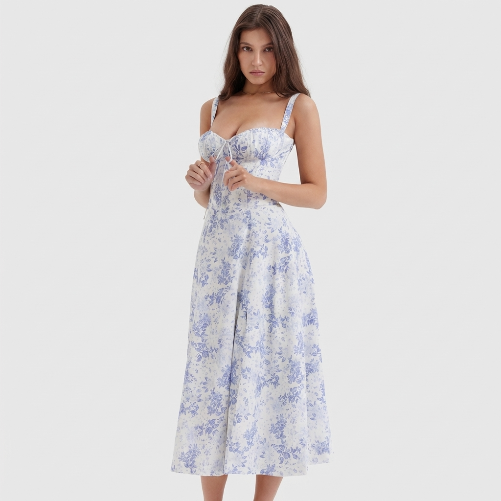 Luana - Elegantní Maxi Šaty
