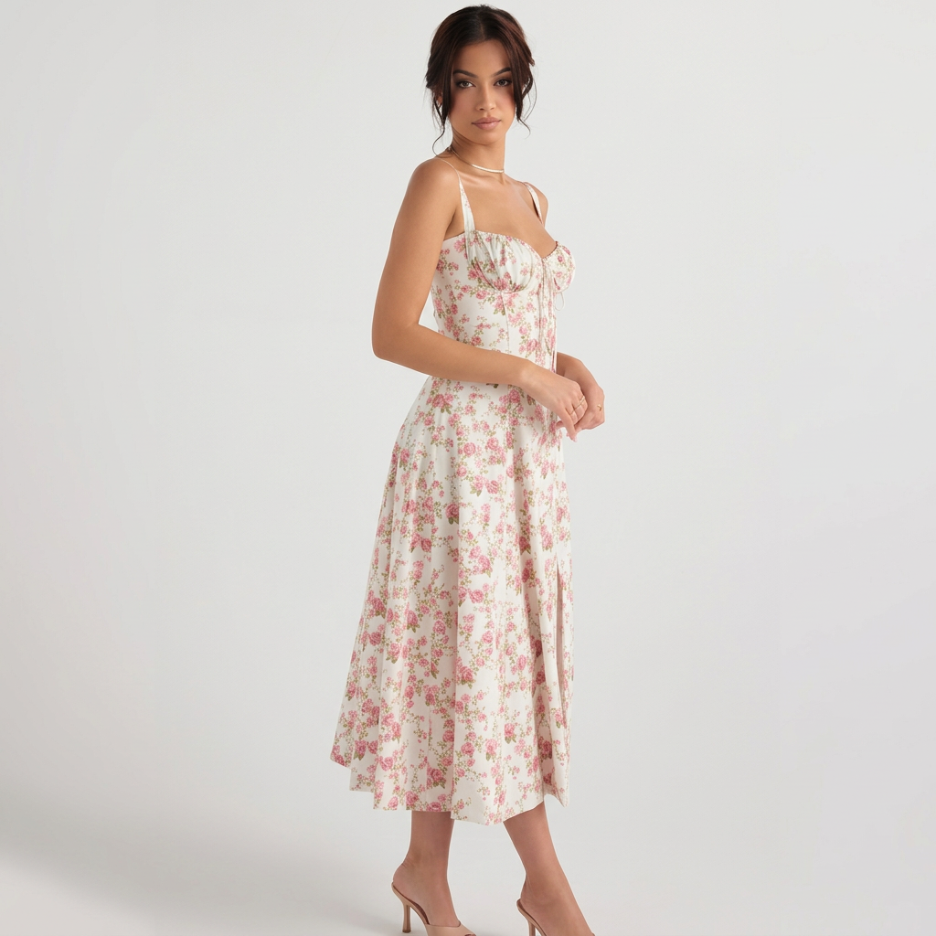 Luana - Elegantní Maxi Šaty