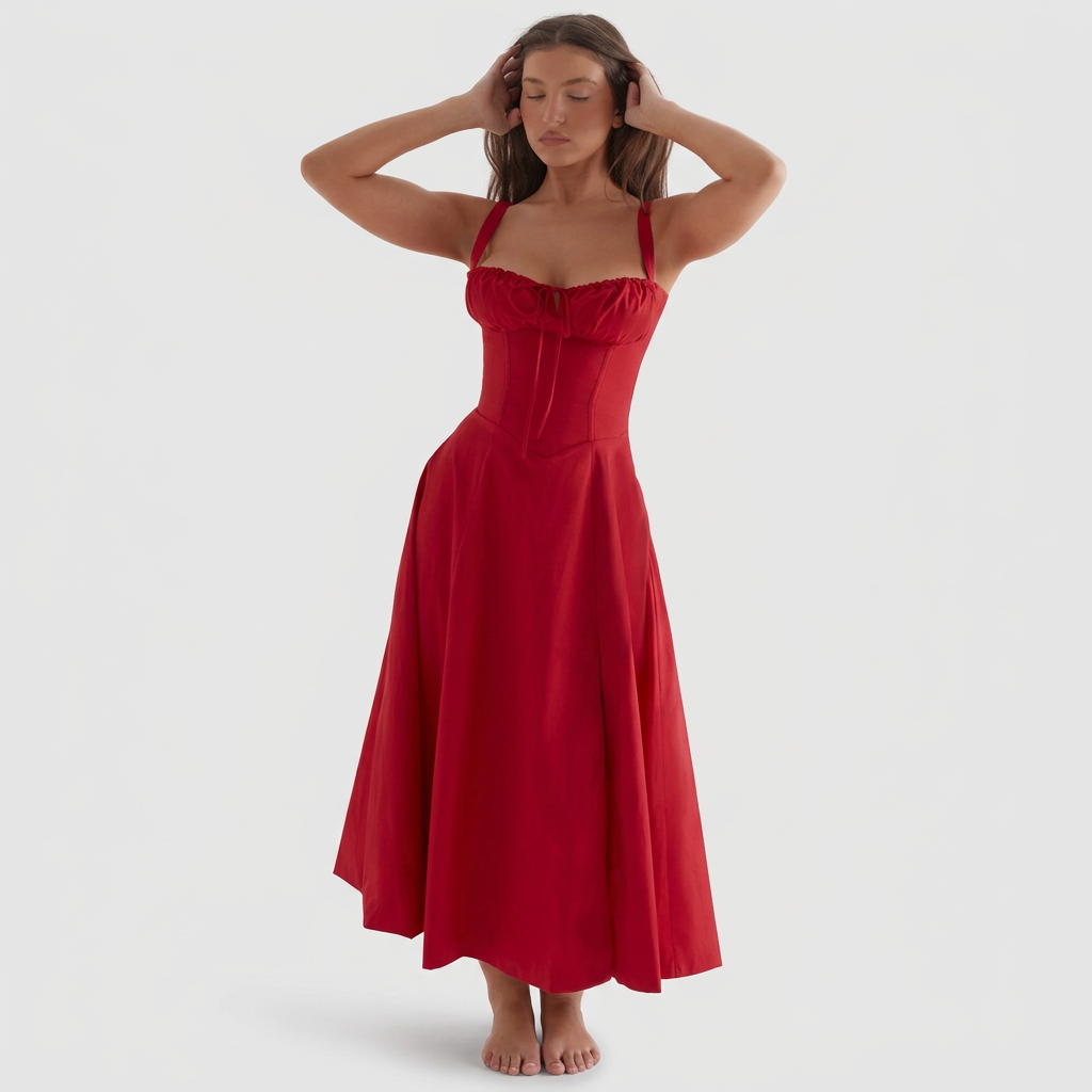 Luana - Elegantní Maxi Šaty