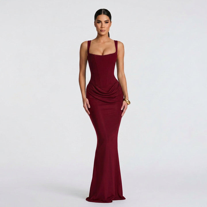 Maria - Elegantní Maxi Šaty