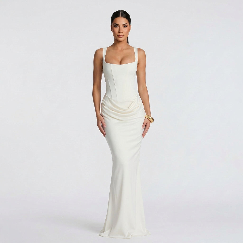 Maria - Elegantní Maxi Šaty