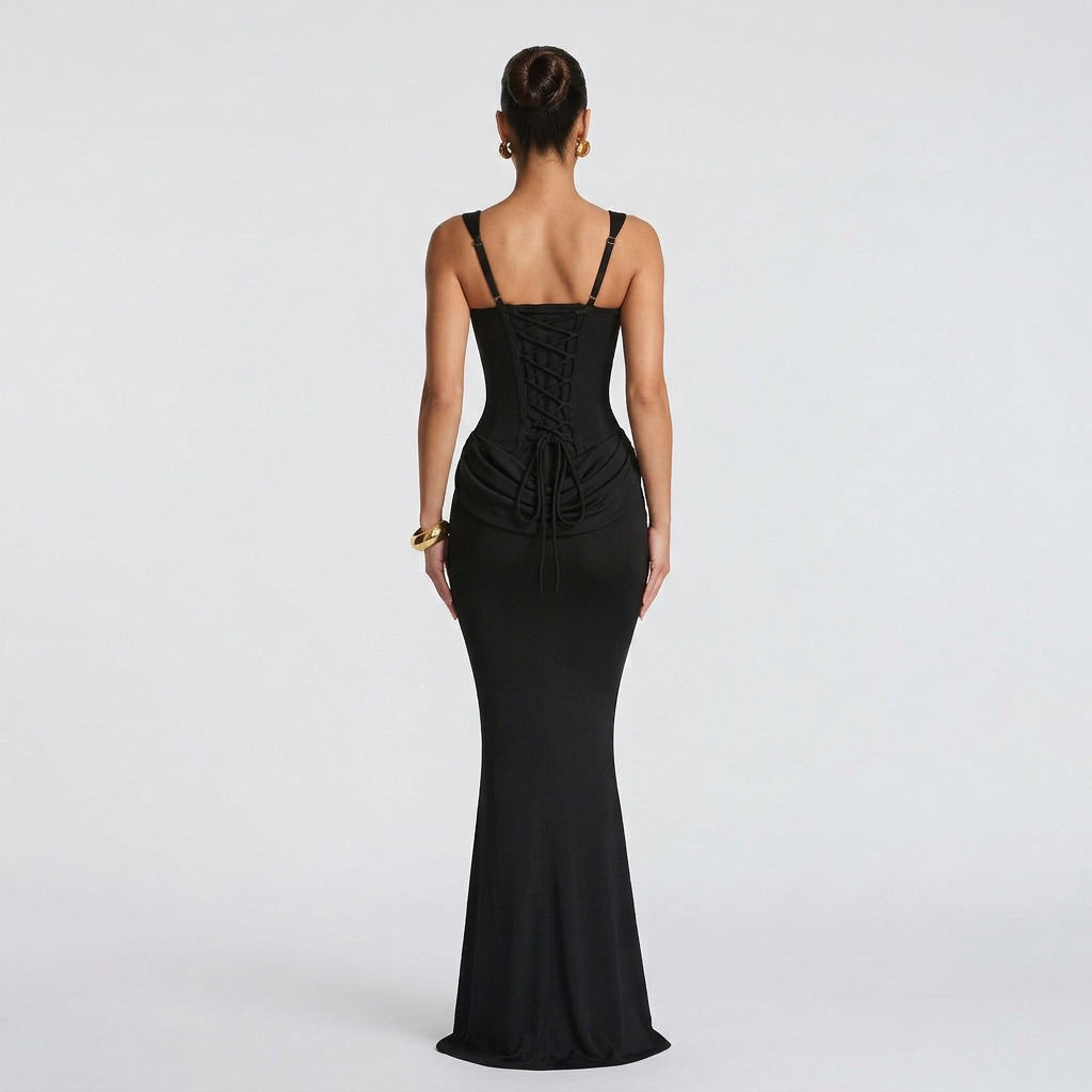 Maria - Elegantní Maxi Šaty