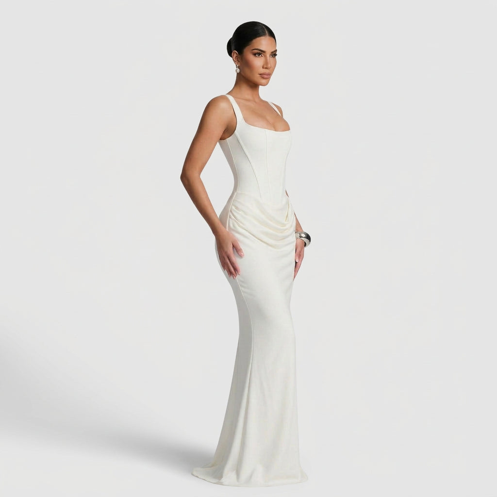 Maria - Elegantní Maxi Šaty