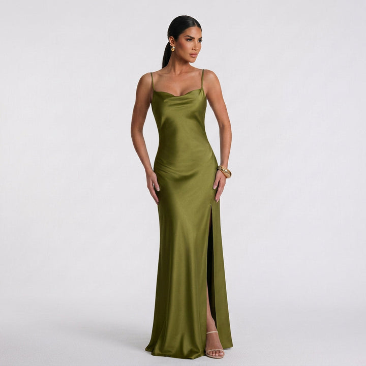 Leonor - Elegantní Maxi Šaty
