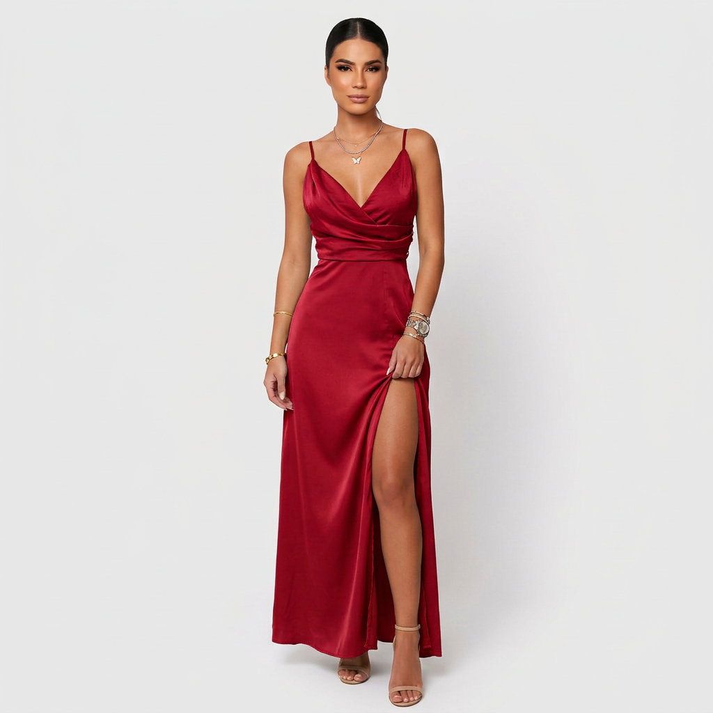 Lara - Elegantní Maxi Šaty