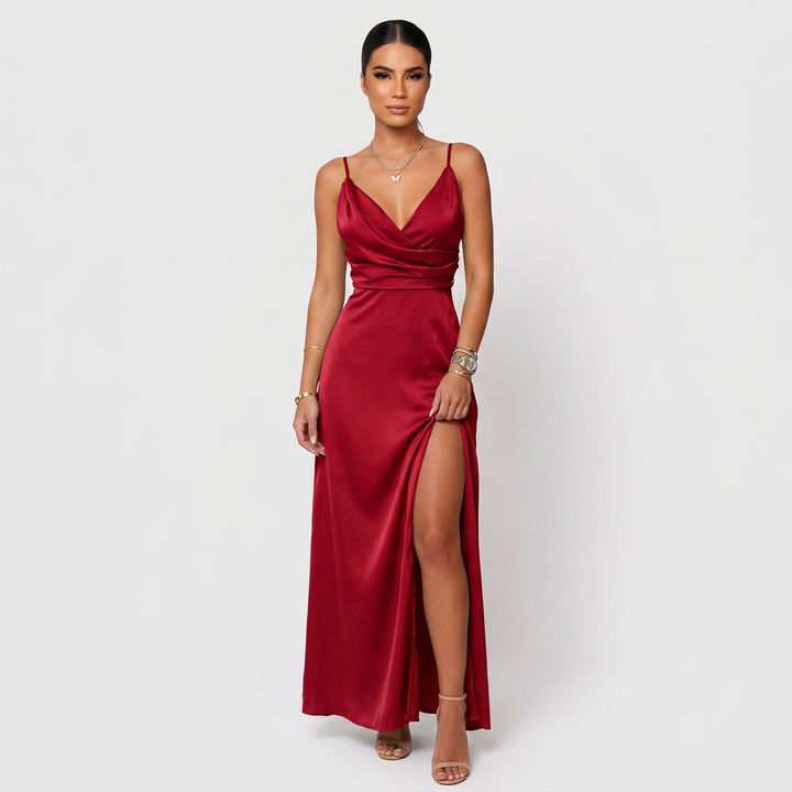 Lara - Elegantní Maxi Šaty