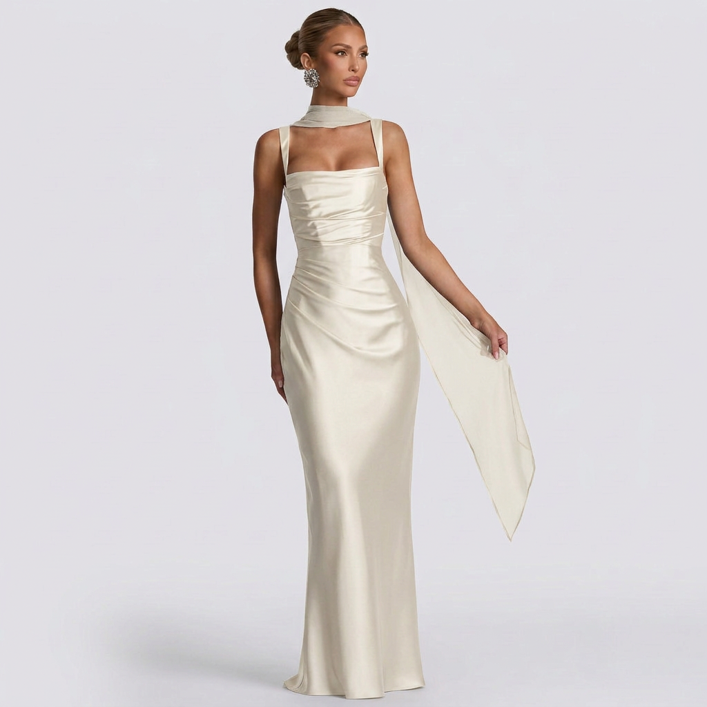 Luana - Elegantní Maxi Šaty